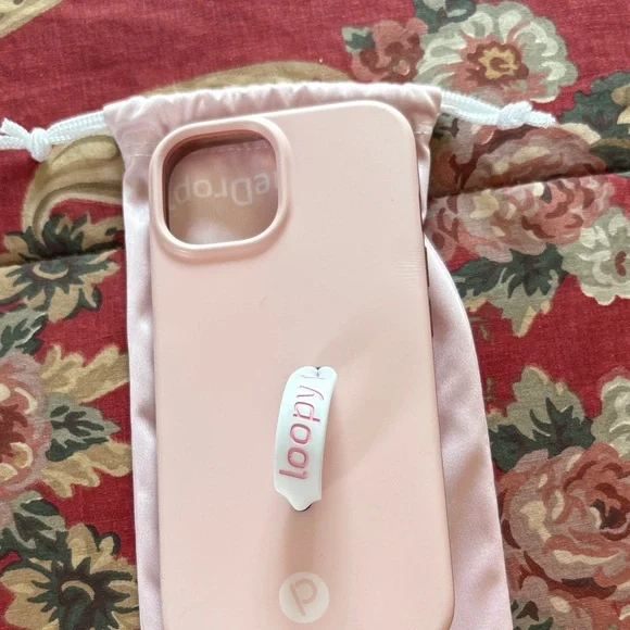 Loopy Blush Pink Phone Case - Picture 4 of 4